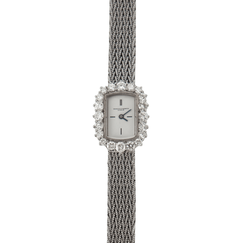 Montre VACHERON CONSTANTIN - Montre or blanc et diamants 58 Facettes DV0304-1