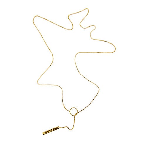 Collier Gucci Link to Love - Collier en or jaune 18 kt 58 Facettes 39237