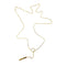 Collier Gucci Link to Love - Collier en or jaune 18 kt 58 Facettes 39237
