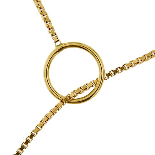 Collier Gucci Link to Love - Collier en or jaune 18 kt 58 Facettes 39237