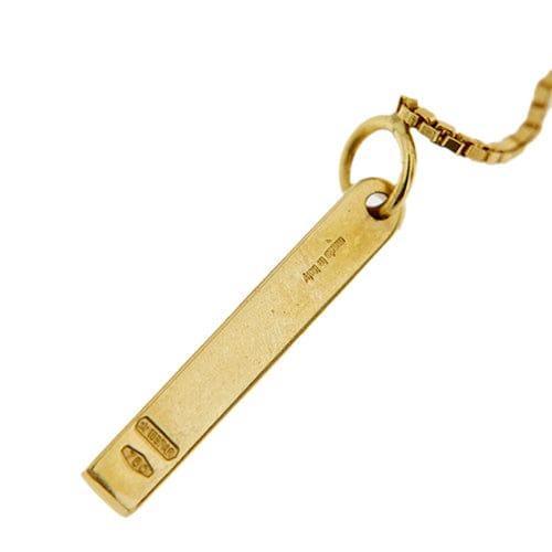 Collier Gucci Link to Love - Collier en or jaune 18 kt 58 Facettes 39237