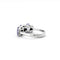 Bague 53 Bague Or Gris Tanzanites 58 Facettes DV0302-2
