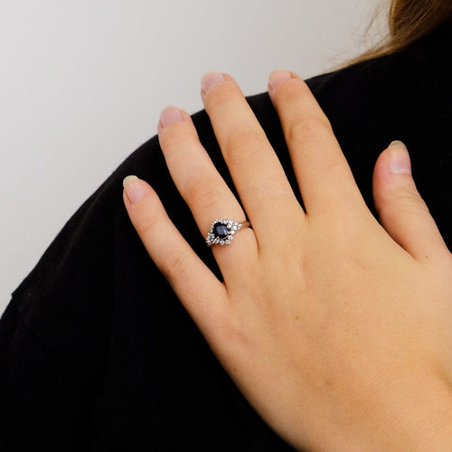 Bague 50 Bague Saphir Diamants 58 Facettes DV0222-2