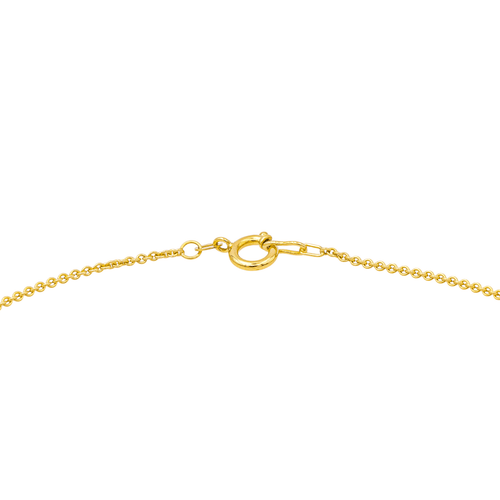 Collier Collier avec pendentif en or jaune 18 carats et péridot 58 Facettes 3951647CN