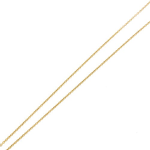 Collier Salvatore Ferragamo New Renaissance - Collier long 81 cm en or jaune 18 carats 58 Facettes 39527