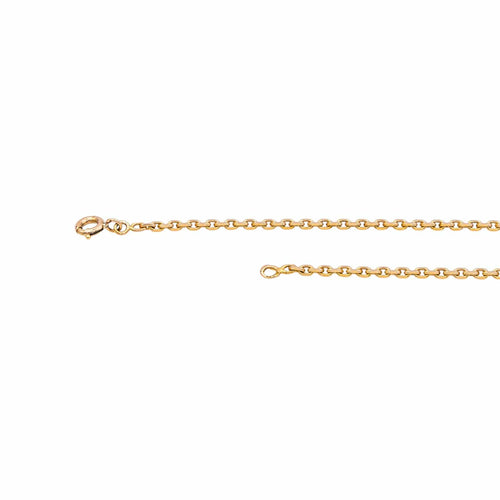 Collier Collier - Chaîne maille forçat en or rose 18 carats 58 Facettes 3954552RV