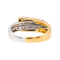 Bague 57 Guy Laroche - Bague en or jaune et blanc 18 carats et diamants 58 Facettes 3956321CN
