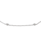 Collier Collier en or blanc 18 carats serti de diamants 58 Facettes 3970466CN