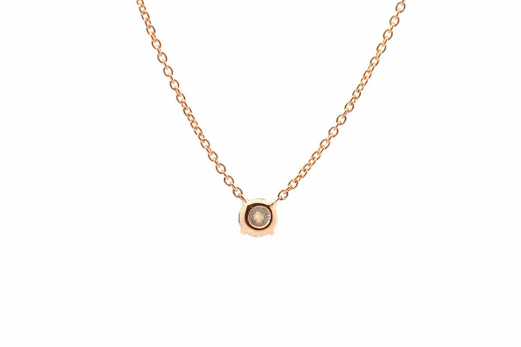 Collier Collier en or 18k avec diamant 0,48 ct 58 Facettes 27898