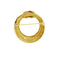 Broche Tiffany & Co. - Broche ronde à nœud en or jaune 18 ct 58 Facettes 39787