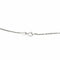 Collier Collier chaîne maille vénitienne en or blanc 18 carats 58 Facettes 3981321RV