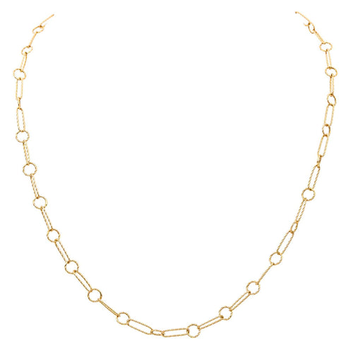 Collier Collier sautoir en or jaune 18 carats 58 Facettes 3982035RV