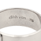 Bague 50 Dinh Van Serrure - Bague en or blanc 18 carats et diamant 58 Facettes 3982050RV