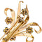 Broche Broche en or rose 18 carats avec rubis, saphirs et diamants 58 Facettes 3994908CN