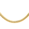 Collier Collier chaîne maille anglaise en or jaune et blanc 18 carats 58 Facettes 3995436CN