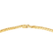 Collier Collier chaîne maille anglaise en or jaune et blanc 18 carats 58 Facettes 3995436CN