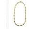Collier Chimento - Collier maille fantaisie en or jaune et blanc 18 ct 58 Facettes 39995