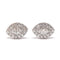 Boucles d'oreilles Boucles d'oreilles marquise diamants or blanc 58 Facettes