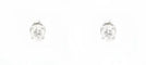 Boucles d'oreilles Boucles d’oreilles puces point lumière en or blanc 18 carats et diamants 58 Facettes 12460