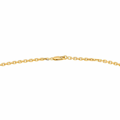 Collier Collier sautoir - Chaîne maille forçat en or jaune 18 carats 58 Facettes 4007998CN