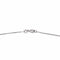 Collier Collier - Pendentif trèfle géométrique en or blanc et diamants 58 Facettes 4013324CN