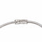 Bracelet Bracelet jonc en or blanc 18 carats serti de diamants 58 Facettes 4013368CN