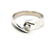 Bague 48 Bague solitaire en or blanc 18 carats et diamant 58 Facettes 4014236CN