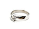 Bague 48 Bague solitaire en or blanc 18 carats et diamant 58 Facettes 4014236CN