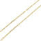Collier Chini - Collier maille forçat à traversins en or jaune 18 ct 58 Facettes 40238