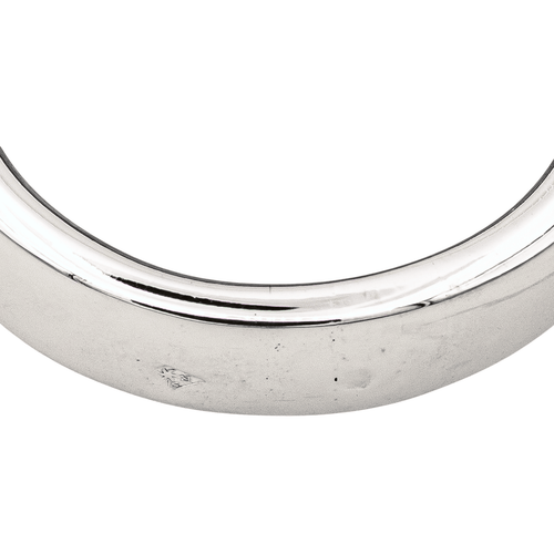 Bague 58 Bague pavée en or blanc 18 carats et diamants taille brillant 58 Facettes 4031098RV