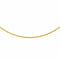 Collier Collier chaîne en or jaune 18 carats, maille infini 58 Facettes 4033212CN