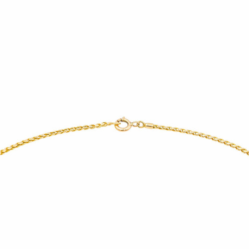 Collier Collier chaîne en or jaune 18 carats, maille infini 58 Facettes 4033212CN