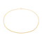 Collier Collier chaîne en or jaune 18 carats, maille infini 58 Facettes 4033212CN