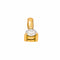Pendentif Pendentif en or jaune 18 carats avec diamant taille brillant 58 Facettes 4033213CN