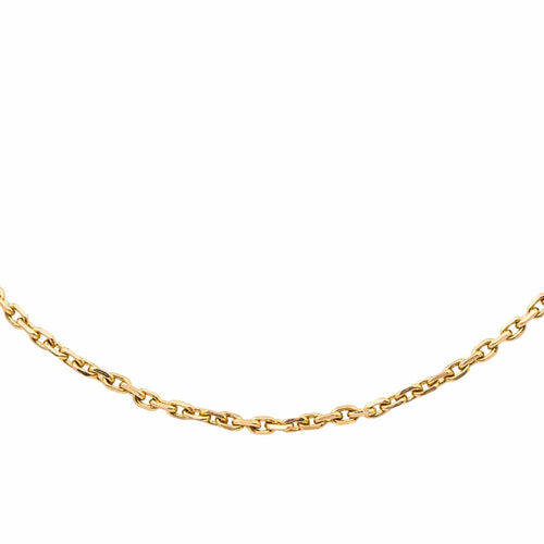 Collier Collier chaîne maille forçat en or rose 18 carats 58 Facettes 4036416CN