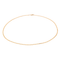 Collier Collier chaîne maille forçat en or rose 18 carats 58 Facettes 4036416CN