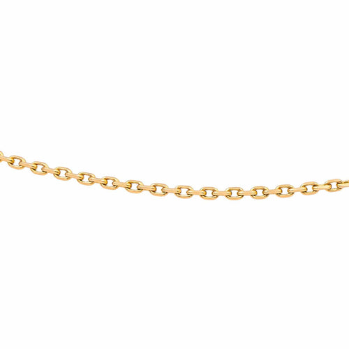 Collier Collier chaîne maille forçat en or rose 18 carats 58 Facettes 4036416CN