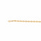 Collier Collier chaîne maille forçat en or rose 18 carats 58 Facettes 4036416CN