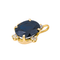 Pendentif Pendentif en or jaune 18 carats avec saphir et diamants 58 Facettes 4049093CN