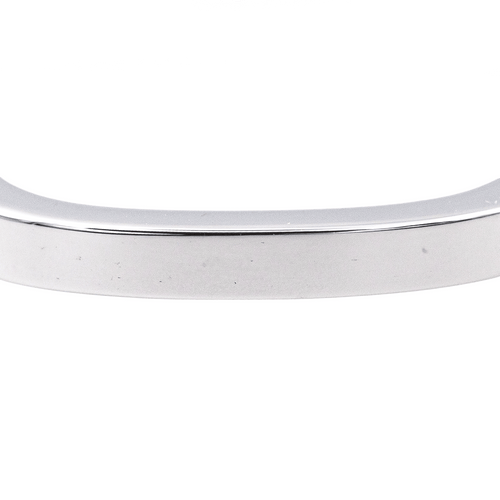 Bague 45 Dinh Van - Bague alliance carrée en or blanc 18 carats 58 Facettes 4061239CN