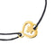 Bracelet O.J. Perrin Légendes - Bracelet cœur en or jaune 18 carats 58 Facettes 4061984CN