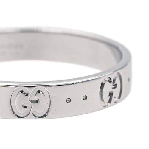 Bague 61.5 Gucci Fine Icon - Bague en or blanc 58 Facettes 4073611CN