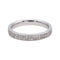 Bague 52 Alliance américaine - Bague en or blanc 18 carats et diamants 58 Facettes 4084161CN