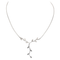 Collier Collier négligé en or blanc 18 carats et diamants 58 Facettes 4087022RV