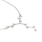Collier Collier négligé en or blanc 18 carats et diamants 58 Facettes 4087022RV