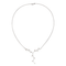 Collier Collier négligé en or blanc 18 carats et diamants 58 Facettes 4087022RV