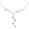 Collier Collier négligé en or blanc 18 carats et diamants 58 Facettes 4087022RV