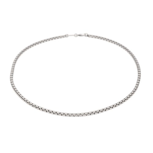 Collier Chopard - Collier chaîne en or blanc 18 carats 58 Facettes 4087241CN