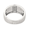 Bague 52 Mauboussin Un petit pont d'amour - Bague en or blanc avec diamants 58 Facettes 4098658RV