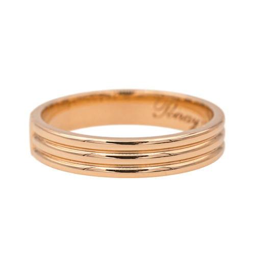 Bague 53 Poiray Ma Première - Bague en or rose 18 carats 58 Facettes 4098662RV